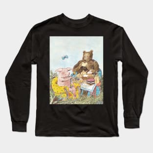 Pig and Bear Long Sleeve T-Shirt